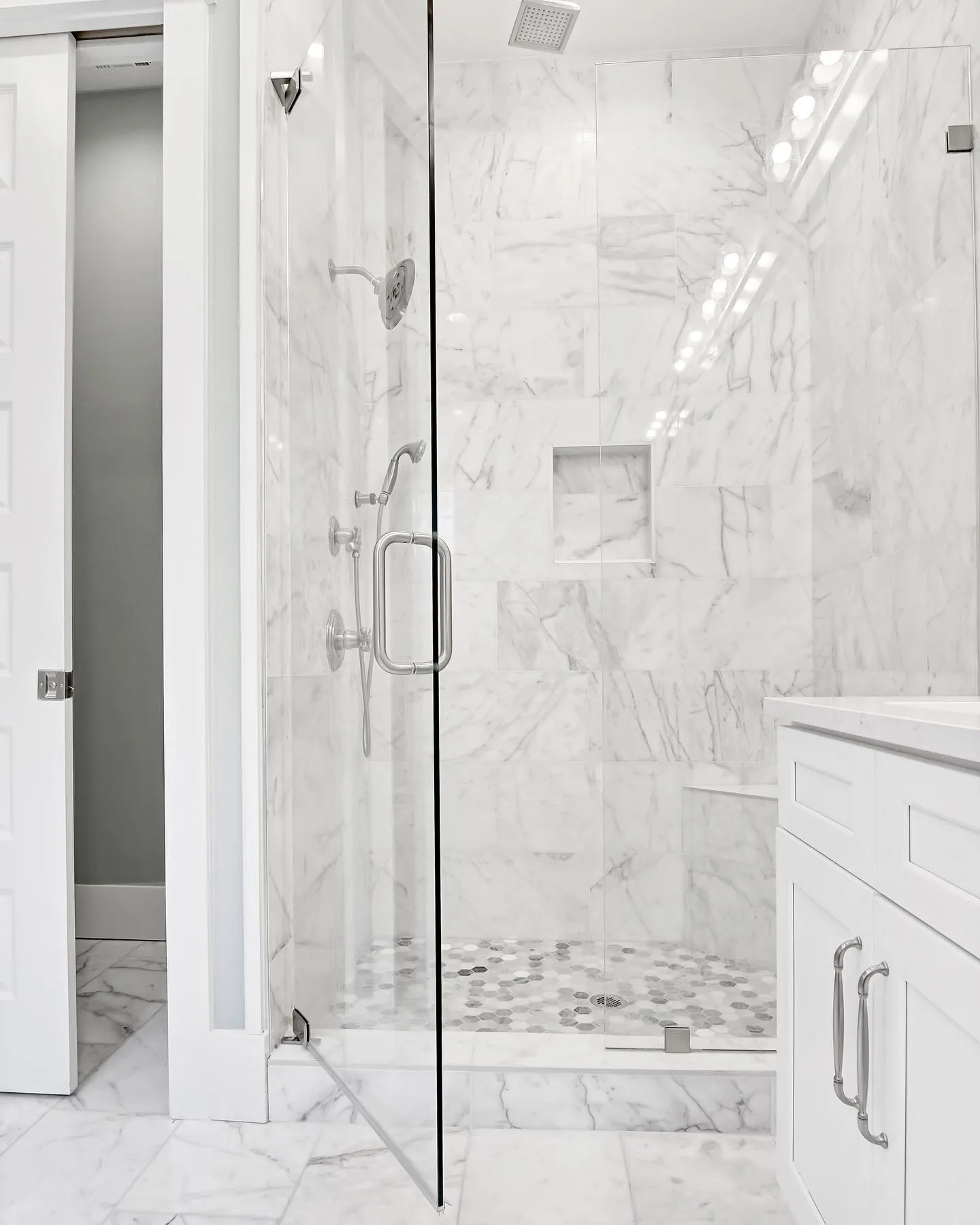 Granite bathroom countertop installation in Santa Rosa Beach